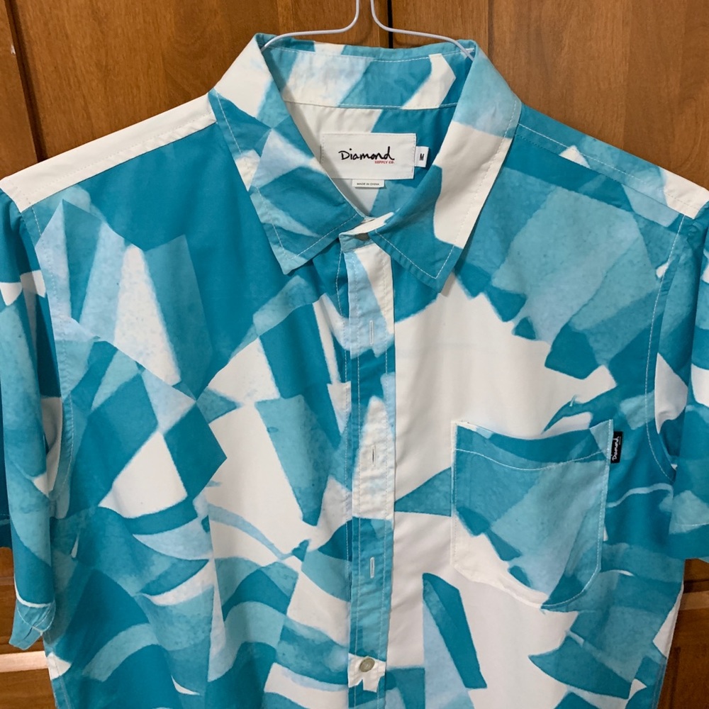 Diamond Supply Co simplicity lightweight button up